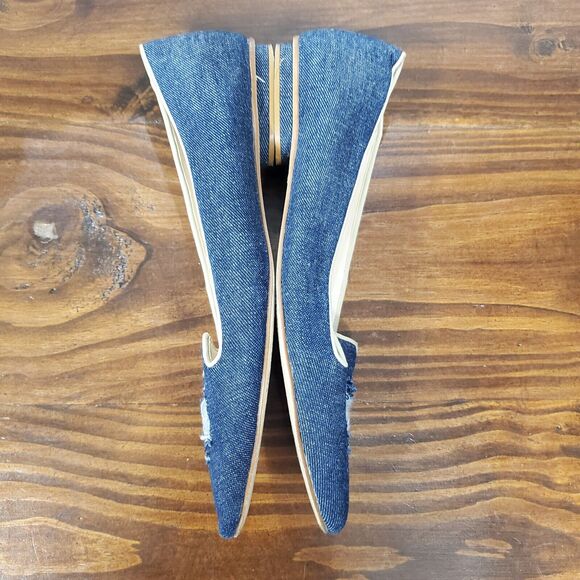 Trndy Blue Denim Flats - Picture 16 of 16